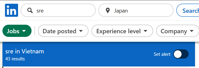 SRE in Vietnam, 43 results