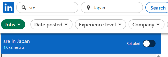 SRE in Japan, 1072 results